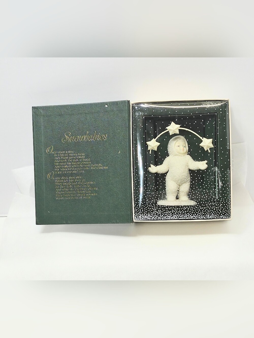 Department 56  Snowbabies ornament * Look what I can do*